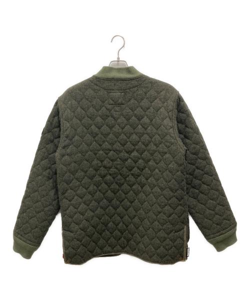 WTAPS（ダブルタップス）WTAPS (ダブルタップス) ウールキルティングジャケット オリーブ サイズ:XLの古着・服飾アイテム