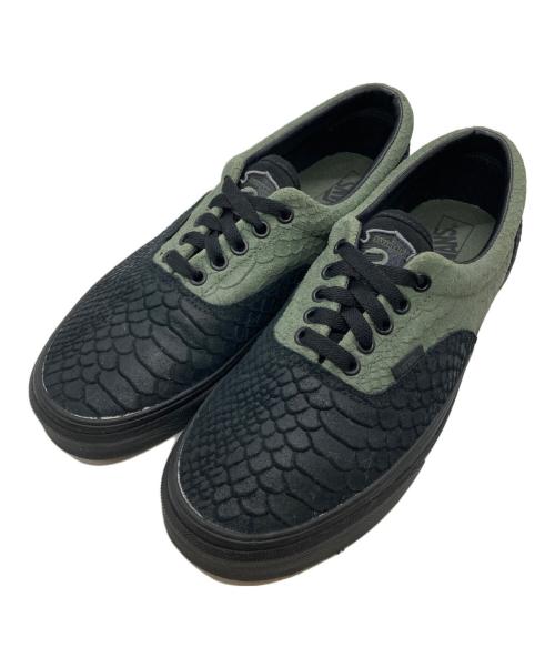 VANS（ヴァンズ）VANS (バンズ) HARRY POTTER (ハリーポッター) スリザリンモデルローカットスニーカー ブラック×オリーブ サイズ:28の古着・服飾アイテム