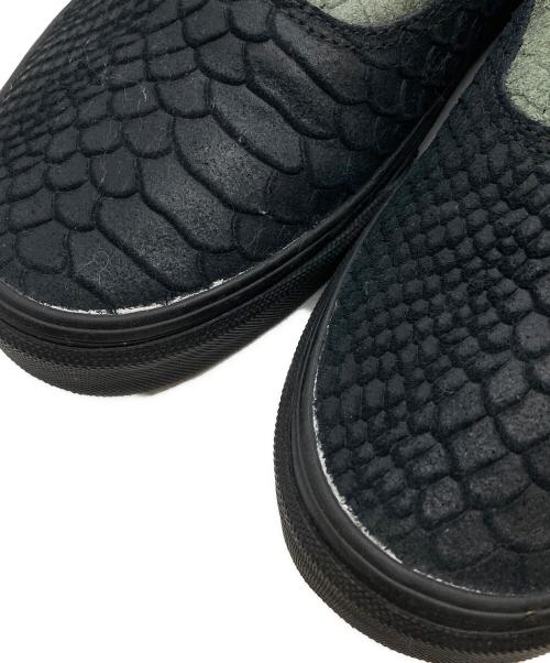 VANS（ヴァンズ）VANS (バンズ) HARRY POTTER (ハリーポッター) スリザリンモデルローカットスニーカー ブラック×オリーブ サイズ:28の古着・服飾アイテム