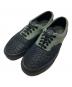 VANS（バンズ）の古着「スリザリンモデルローカットスニーカー」｜ブラック×オリーブ