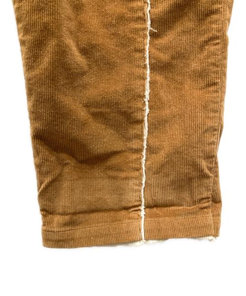 kooi（コーイ）KOOI (コーイ) カットオフコーデュロイパンツ ブラウン サイズ:2の古着・服飾アイテム
