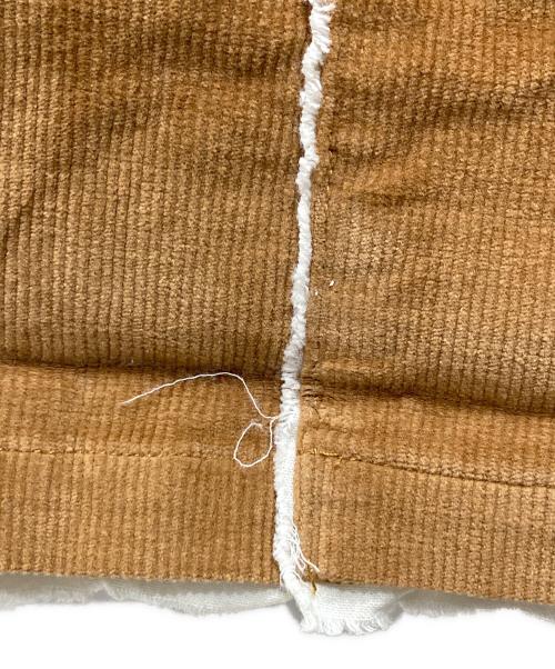 kooi（コーイ）KOOI (コーイ) カットオフコーデュロイパンツ ブラウン サイズ:2の古着・服飾アイテム