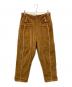 KOOI（コーイ）の古着「カットオフコーデュロイパンツ」｜ブラウン