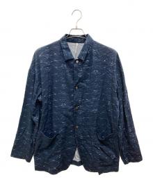 m's braque（エムズブラック）の古着「SHIRT JACKET/シャツ　ジャケット」｜ネイビー