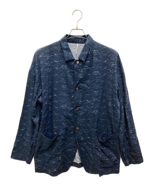 m's braque（エムズブラック）m's braque (エムズブラック) SHIRT JACKET/シャツ　ジャケット ネイビー サイズ:38の古着・服飾アイテム