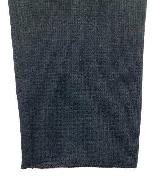 MOON TREE PLANET（ムーンツリープラネット）MOON TREE PLANET (ムーンツリープラネット) リブイージーパンツ ブラック サイズ:M 未使用品の古着・服飾アイテム