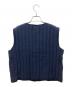 PETIT BATEAU (プチバトー) キルティングベスト ネイビー サイズ:L：4000円