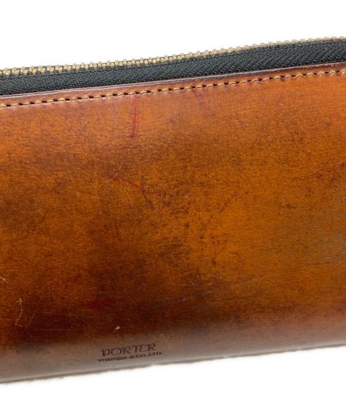 PORTER（ポーター）PORTER (ポーター) FOIL/フォイル 長財布 ブラウンの古着・服飾アイテム
