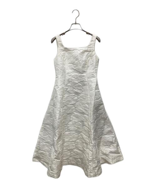MISTREASS（ミストレアス）MISTREASS (ミストレアス) Flower Jacquard Princess Dress ホワイト サイズ:F 未使用品の古着・服飾アイテム