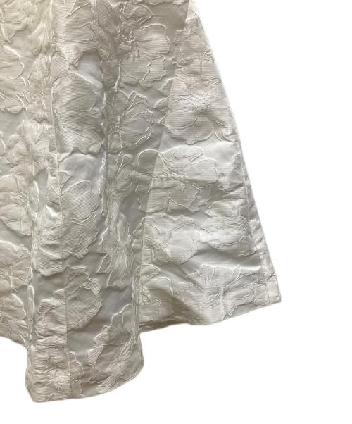 MISTREASS（ミストレアス）MISTREASS (ミストレアス) Flower Jacquard Princess Dress ホワイト サイズ:F 未使用品の古着・服飾アイテム