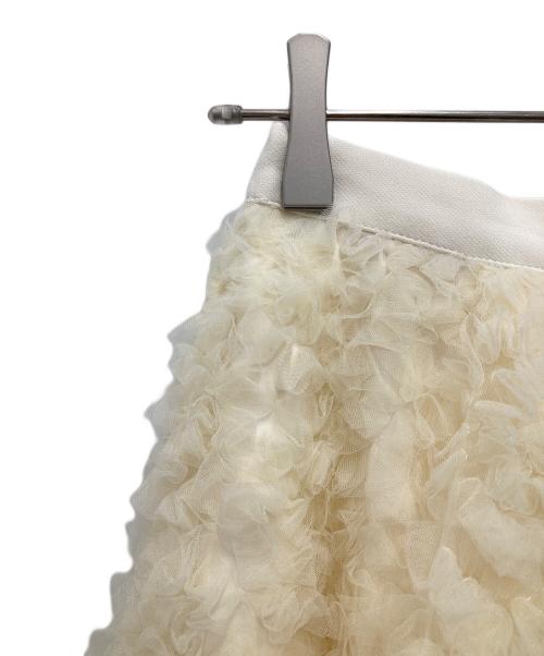 MISTREASS（ミストレアス）MISTREASS (ミストレアス) All Frilly Voluminous Skirt/オール フリリー ヴォルミナス スカート アイボリー サイズ:Fの古着・服飾アイテム