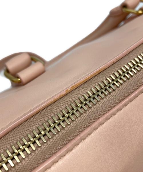 Saint Laurent Paris（サンローランパリ）Saint Laurent Paris (サンローランパリ) ベイビーダッフル ミニボストンバッグ ピンクの古着・服飾アイテム