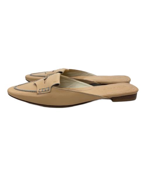 TOD'S（トッズ）TOD'S (トッズ) ミュール ベージュ サイズ:36 1/2の古着・服飾アイテム