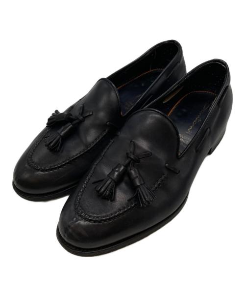 Santoni（サントーニ）Santoni (サントーニ) タッセルローファー ブラック サイズ:6 1/2の古着・服飾アイテム