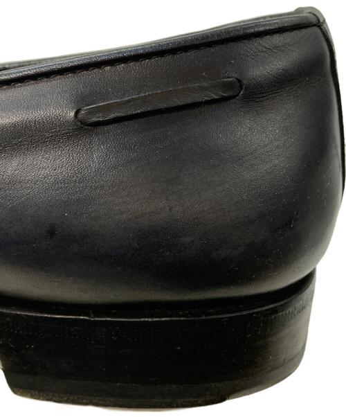 Santoni（サントーニ）Santoni (サントーニ) タッセルローファー ブラック サイズ:6 1/2の古着・服飾アイテム