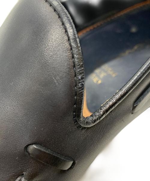 Santoni（サントーニ）Santoni (サントーニ) タッセルローファー ブラック サイズ:6 1/2の古着・服飾アイテム