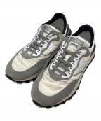 VOILE BALANCHEボイル ブランシェ）の古着「OWARKローカットスニーカー」｜ホワイト×グレー