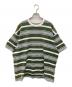 FreshService（フレッシュサービス）の古着「MULTI BORDER S／S TEE」｜グレー×グリーン