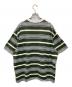 FreshService (フレッシュサービス) MULTI BORDER S／S TEE グレー×グリーン サイズ:F：5000円