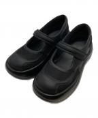 CHARLES & KEITHチャールズアンドキース）の古着「メッシュ カーブプラットフォームメリージェーン」｜ブラック