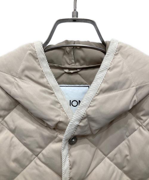 TAION（タイオン）TAION (タイオン) ダウンジャケット ベージュ サイズ:Fの古着・服飾アイテム