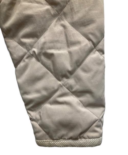 TAION（タイオン）TAION (タイオン) ダウンジャケット ベージュ サイズ:Fの古着・服飾アイテム