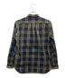 FRED PERRY (フレッドペリー) ミリタリーチャックシャツ カーキ×ネイビー サイズ:L：4000円