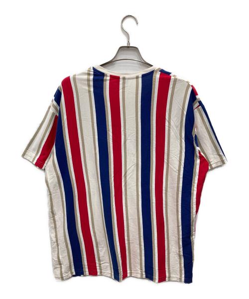 stussy（ステューシー）stussy (ステューシー) 刺繍Tシャツ マルチカラー サイズ:XXLの古着・服飾アイテム