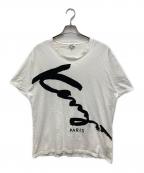 KENZOケンゾー）の古着「プリントTシャツ」｜ホワイト