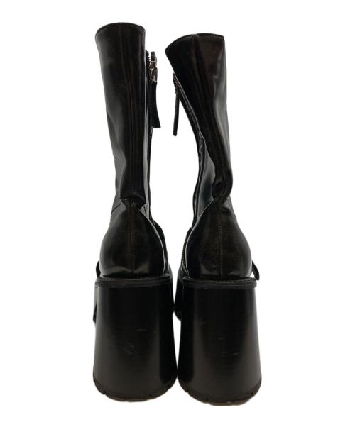 SLY（スライ）SLY (スライ) CHUNK SOLE LOAFER ブーツ ブラック サイズ:Mの古着・服飾アイテム