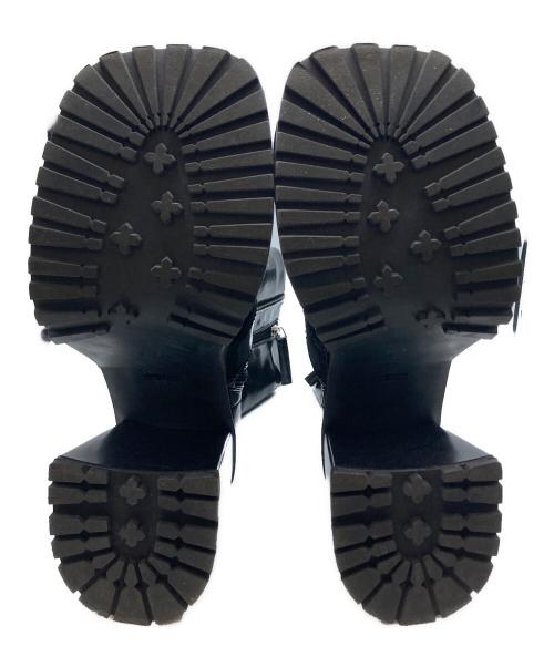SLY（スライ）SLY (スライ) CHUNK SOLE LOAFER ブーツ ブラック サイズ:Mの古着・服飾アイテム