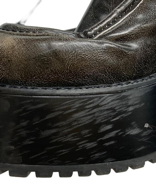 SLY（スライ）SLY (スライ) CHUNK SOLE LOAFER ブーツ ブラック サイズ:Mの古着・服飾アイテム