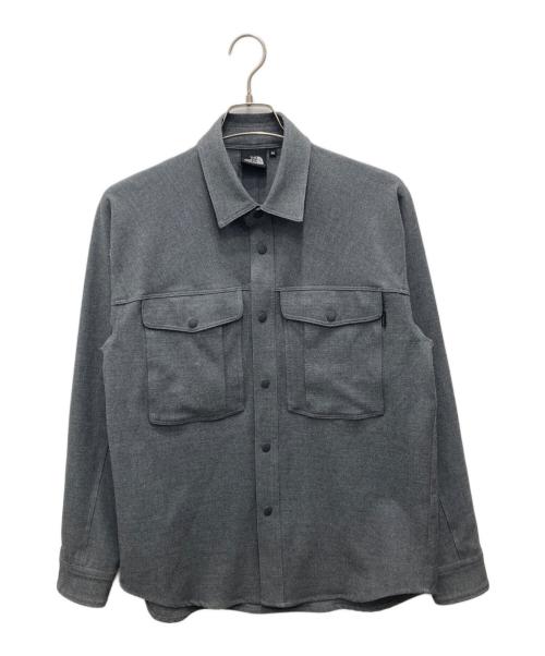 THE NORTH FACE（ザ ノース フェイス）THE NORTH FACE (ザ ノース フェイス) Inyo Shirt／インヨー シャツ グレー サイズ:Mの古着・服飾アイテム