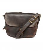 vascoヴァスコ）の古着「ポストマンショルダーバッグ」｜ブラウン