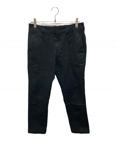 RHC別注 ロンハーマン × ディッキーズ ストレッチテーパード パンツ 黒 中古・古着通販】Dickies (ディッキーズ) RHC Ron Herman (アール