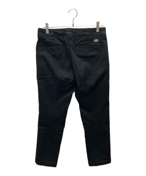 Dickies（ディッキーズ）Dickies (ディッキーズ) RHC Ron Herman (アールエイチシー ロンハーマン) 別注ストレッチツイルスリムテーパードワークチノ パン ブラック サイズ:32の古着・服飾アイテム