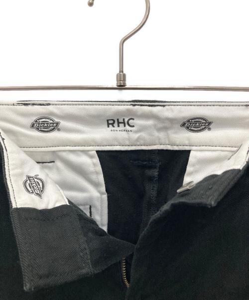 Dickies（ディッキーズ）Dickies (ディッキーズ) RHC Ron Herman (アールエイチシー ロンハーマン) 別注ストレッチツイルスリムテーパードワークチノ パン ブラック サイズ:32の古着・服飾アイテム