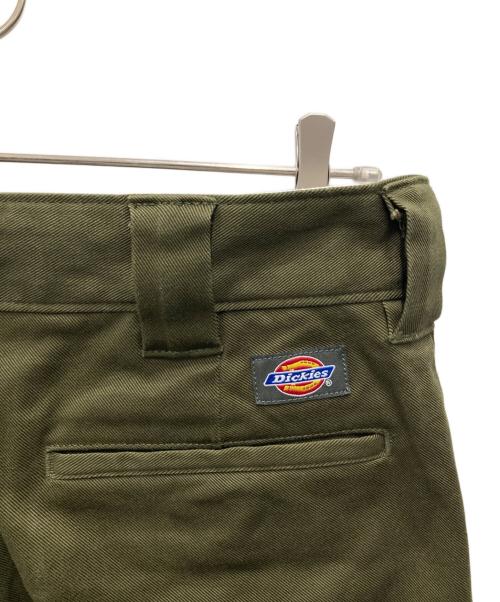 Dickies（ディッキーズ）Dickies (ディッキーズ) RHC Ron Herman (アールエイチシー ロンハーマン) 別注ストレッチツイルスリムテーパードワークチノ パンツ オリーブ サイズ:32の古着・服飾アイテム