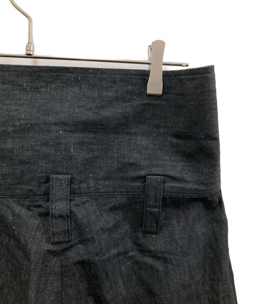 Y's（ワイズ）Y's (ワイズ) リネン混パンツ ブラック サイズ:1の古着・服飾アイテム