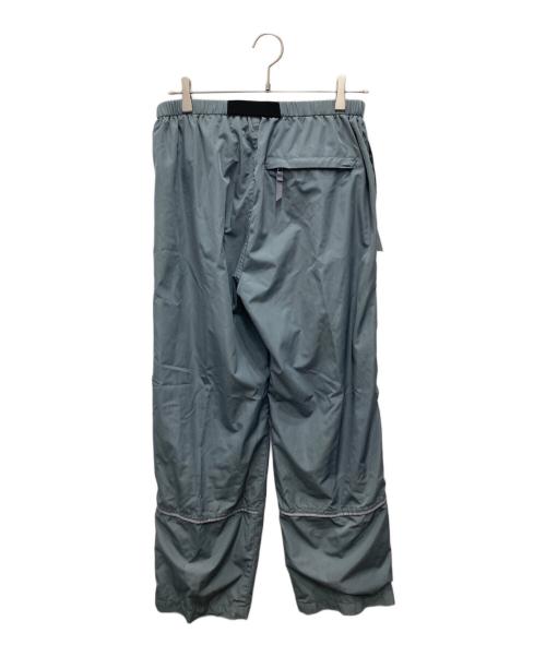stussy fitness（ステューシー）stussy fitness (ステューシー) 00'sナイロンパンツ ライトグレー サイズ:Sの古着・服飾アイテム