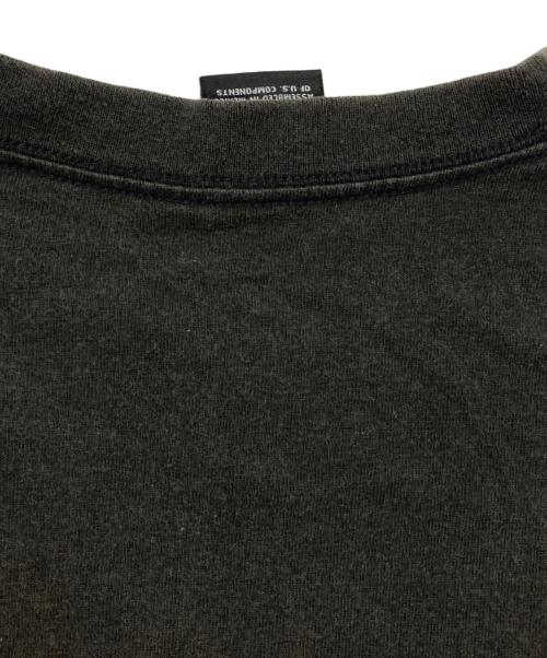stussy（ステューシー）stussy (ステューシー) オールドワールドツアーTシャツ ブラック サイズ:Lの古着・服飾アイテム