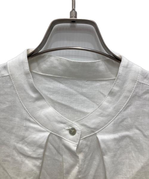 08MAB（ゼロハチマブ）08MAB (ゼロハチマブ) リネンシャツワンピース ホワイト サイズ:Fの古着・服飾アイテム