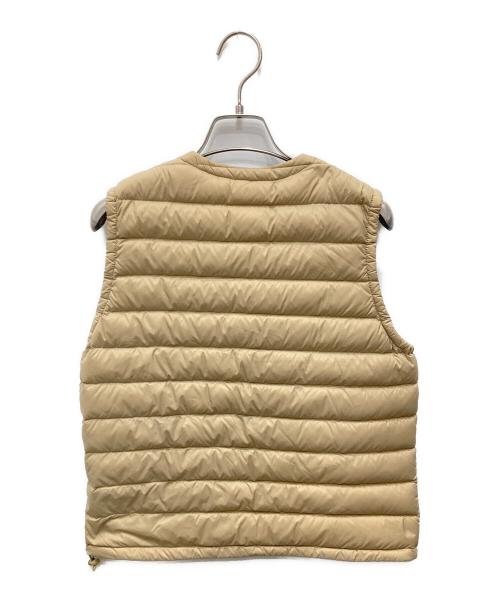 DANTON（ダントン）DANTON (ダントン) ダウンベスト ベージュ サイズ:34の古着・服飾アイテム