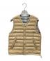 DANTON（ダントン）の古着「ダウンベスト」｜ベージュ