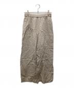 Plageプラージュ）の古着「リネンリラックスワイドパンツ」｜ベージュ