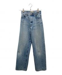 YANUK（ヤヌーク）の古着「”LEA”Trick Really Light ボーイズストレート」｜ブルー