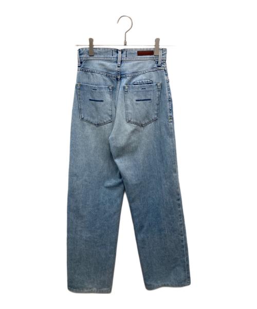 YANUK（ヤヌーク）YANUK (ヤヌーク) ”LEA”Trick Really Light ボーイズストレート ブルー サイズ:W23の古着・服飾アイテム