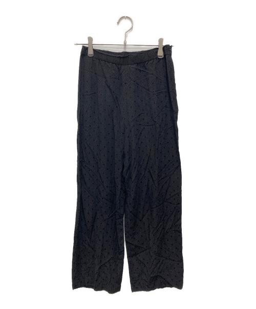 Spick and Span（スピック＆スパン）Spick and Span (スピック＆スパン) レーヨンイージーパンツ ブラック サイズ:36の古着・服飾アイテム