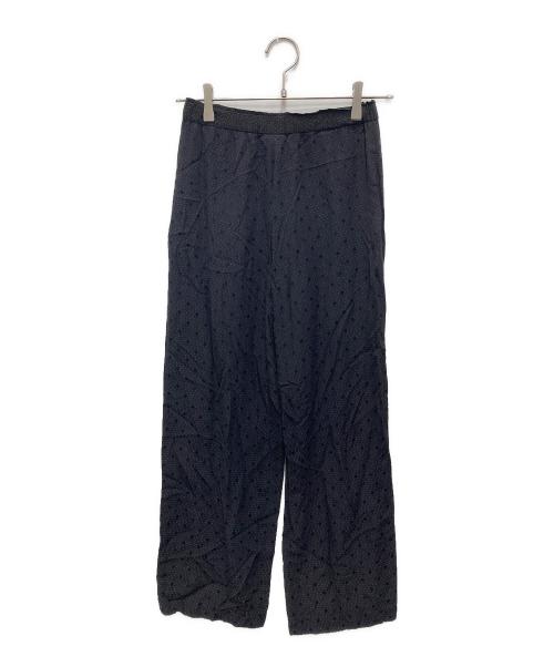 Spick and Span（スピック＆スパン）Spick and Span (スピック＆スパン) レーヨンイージーパンツ ブラック サイズ:36の古着・服飾アイテム