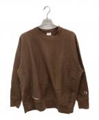 Championチャンピオン）の古着「リバースウィーブスウェット」｜ブラウン